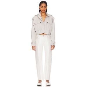 Moussy Vintage x Revolve Raintrec Straight Jeans White/Tan Size  27